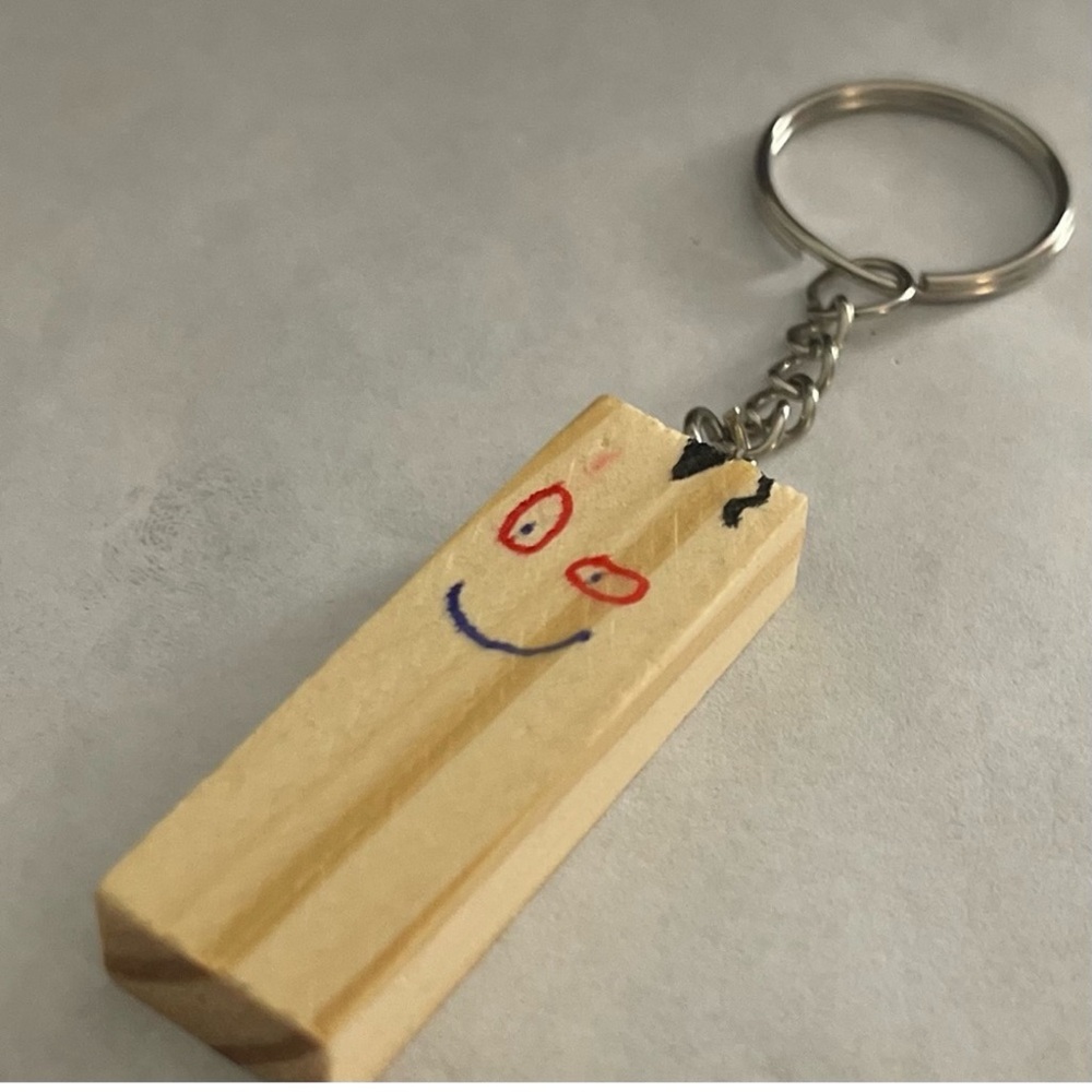 Plank keychains Ed,Edd,Eddy show Johnny’s Plank miniature keychain